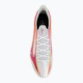 Football boots Mizuno Alpha III Japan FG white/fuchsia purple 5