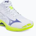 Volleyball shoes Mizuno Wave Lightning Pro Mid white/lighting yellow/dazzling blue 7