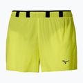 Men's running shorts Mizuno Tech Light Split 1.5 lightning yellow