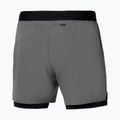 Men's running shorts Mizuno Core 5.5 Inches 2in1 lava smoke 3