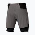 Men's running shorts Mizuno Trail Multipocket 2in1 lava smoke 4