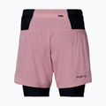 Women's running shorts Mizuno Trail Multipocket 2In1 Short rose elegance 2