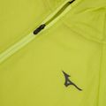 Men's running jacket Mizuno Tech Light Hooded lightning yellow 3