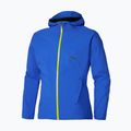 Men's running jacket Mizuno Trail Waterproof 20K Hooded dazzling blue