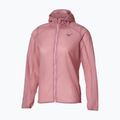 Women's running jacket Mizuno Tech Light Hooded Jacket rose elegance