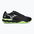 Padel shoes Mizuno Wave Enforce Court Padel black/foliage green/glowing ap 2