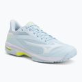 Women's tennis shoes Mizuno Wave Exceed Court CC W ice water/lightning yellow/anc
