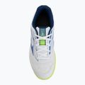 Men's tennis shoes Mizuno Break Shot 5 CC white/dazzling blue/ lightning 5