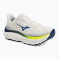 Men's running shoes Mizuno Wave Sky 9 snow white/surf the web/lightning yellow