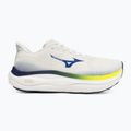 Men's running shoes Mizuno Wave Sky 9 snow white/surf the web/lightning yellow 2