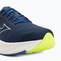 Men's running shoes Mizuno Neo Cosmo estate blue/white/lightning yellow 7