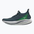 Men's running shoes Mizuno Neo Vista 2 reflecting pond/white/goblin green 8