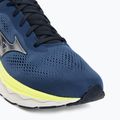 Men's running shoes Mizuno Wave Serene 2 estate blue/silver/lightning yellow 7