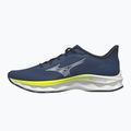 Men's running shoes Mizuno Wave Serene 2 estate blue/silver/lightning yellow