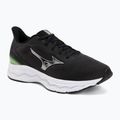 Men's running shoes Mizuno Wave Serene 2 black/silver/glowing apple
