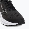 Men's running shoes Mizuno Wave Serene 2 black/silver/glowing apple 7