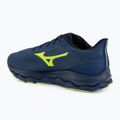 Men's running shoes Mizuno Wave Serene 2 GTX estate blue/lightning yellow 3