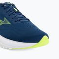 Men's running shoes Mizuno Revolt 4 estate blue/lightning yellow 7