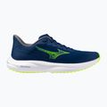Men's running shoes Mizuno Revolt 4 estate blue/lightning yellow 8