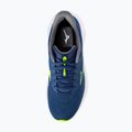 Men's running shoes Mizuno Revolt 4 estate blue/lightning yellow 11