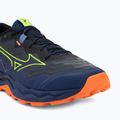 Men's running shoes Mizuno Wave Daichi 9 estate blue/lightning yellow 7