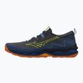 Men's running shoes Mizuno Wave Daichi 9 estate blue/lightning yellow