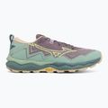 Women's running shoes Mizuno Wave Daichi 9 granite green/fortune yellow 2