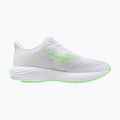 Children's running shoes Mizuno Enerzy Rider Jr white/glowing apple 2