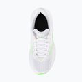 Children's running shoes Mizuno Enerzy Rider Jr white/glowing apple 5