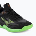 Volleyball shoes Mizuno Wave Luminous 3 black/glowing apple/mandarin orange 7