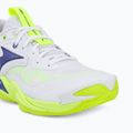 Volleyball shoes Mizuno Wave Momentum Elite white/lightning yellow/dazzling blue 7