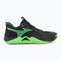 Volleyball shoes Mizuno Wave Momentum Elite black/glowing apple/mandarin orange 2