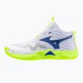 Volleyball shoes Mizuno Wave Momentum Elite Mid white/lightning yellow/dazzling blue 8