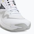 Volleyball shoes Mizuno Wave Momentum Elite Mid white/black/fiery red 7