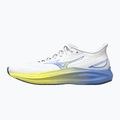 Women's running shoes Mizuno Fortrush white/ultramarine/fortune yellow