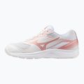 Women's volleyball shoes Mizuno Cyclone Speed 5 white/rose elegance/lava falls