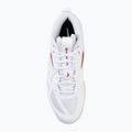 Women's volleyball shoes Mizuno Wave Momentum Pro Mid white/rose elegance/lava falls 5
