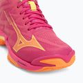 Volleyball shoes Mizuno Wave Lightning Elite Mid pink tetra/fortune yellow/light 7