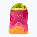Volleyball shoes Mizuno Wave Lightning Elite Mid pink tetra/fortune yellow/light 3