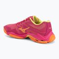 Volleyball shoes Mizuno Wave Lightning Elite pink tetra/fortune yellow/ligh 3