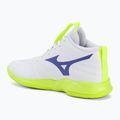 Volleyball shoes Mizuno Wave Momentum Pro Mid white/lightning yellow/dazzling blue 3