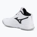 Volleyball shoes Mizuno Wave Momentum Pro Mid white/black/fiery red 3