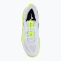 Volleyball shoes Mizuno Wave Momentum Pro white/lightning yellow/dazzling blue 5