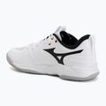 Volleyball shoes Mizuno Wave Momentum Pro white/black/fiery red 3