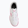 Children's football boots Mizuno Monarcida Neo III Select Jr AS white/fuchsia purple 5