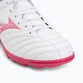 Children's football boots Mizuno Monarcida Neo III Select Jr AS white/fuchsia purple 7