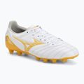 Football boots Mizuno Morelia Neo IV Pro FG white/mp gold/cool gray 3c