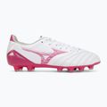 Football boots Mizuno Morelia Neo IV Pro FG white/fuchsia purple/fuchsia purple 2
