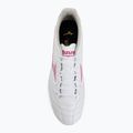 Football boots Mizuno Morelia Neo IV Pro FG white/fuchsia purple/fuchsia purple 5