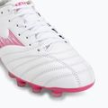 Football boots Mizuno Morelia Neo IV Pro FG white/fuchsia purple/fuchsia purple 7